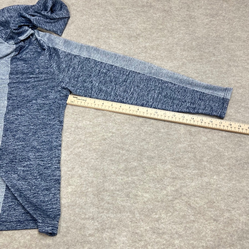 Majestic Milwaukee Brewers MLB Mens Space Dye Lightweight Hoodie Small Tech EUC - Picture 6 of 6